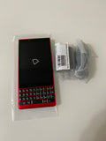 BlackBerry KEY2 128GB BBF100-2 Red Unlocked New Formidable Wireless