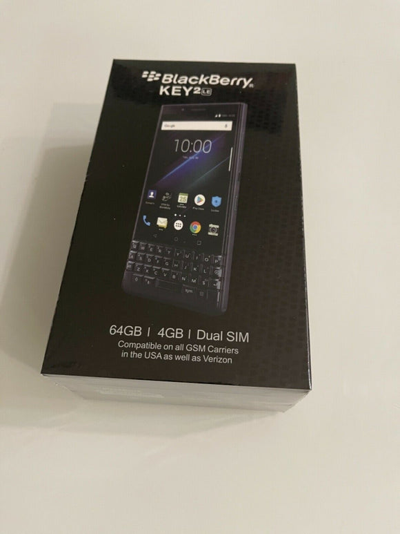 BlackBerry KEY2 LE 64GB BBE100-5 Gray Unlocked Dual SIM OPEN BOX Formidable Wireless