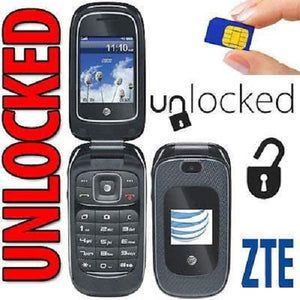 ZTE Z222  Unlocked Cellular Flip Phone Refurbished Formidable Wireless