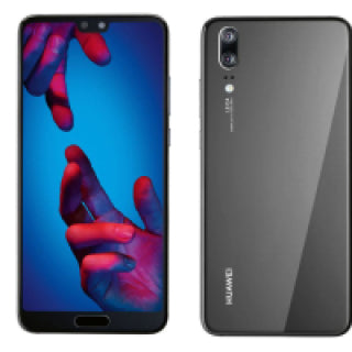 Huawei P20 EML-L09 128GB Black Unlocked Preowned Formidable Wireless