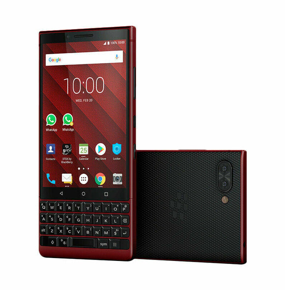 BlackBerry Key2 Red 64GB BBF100-6  Unlocked(DUAL SIM) OPEN BOX Formidable Wireless
